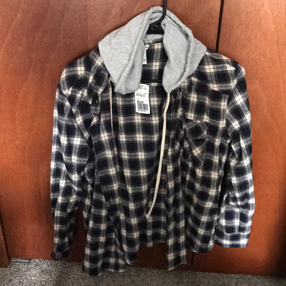 Hooded Flannel - small